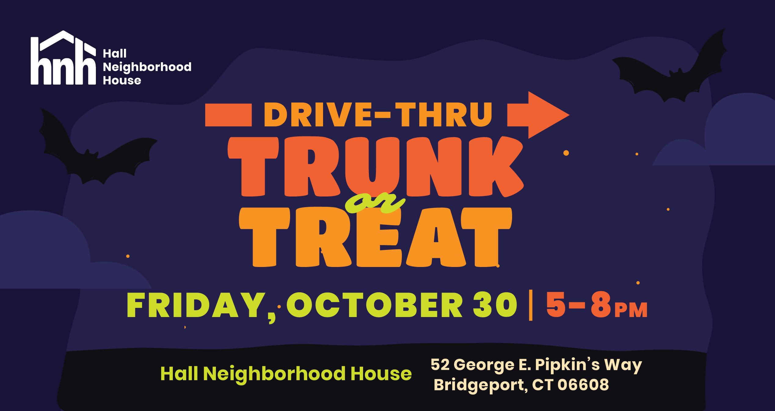 Trunk or Treat - Halloween with Hall - Hall Neighborhood House